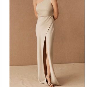 Dylan Satin Charmeuse Maxi Dress (BHLDN x ANTHRO)
